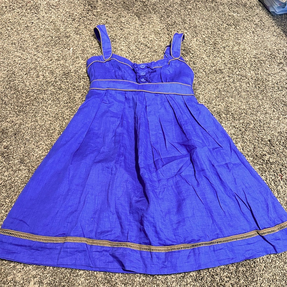 🚫 SOLD 🚫 Jessica Simpson brand Linen Sundress